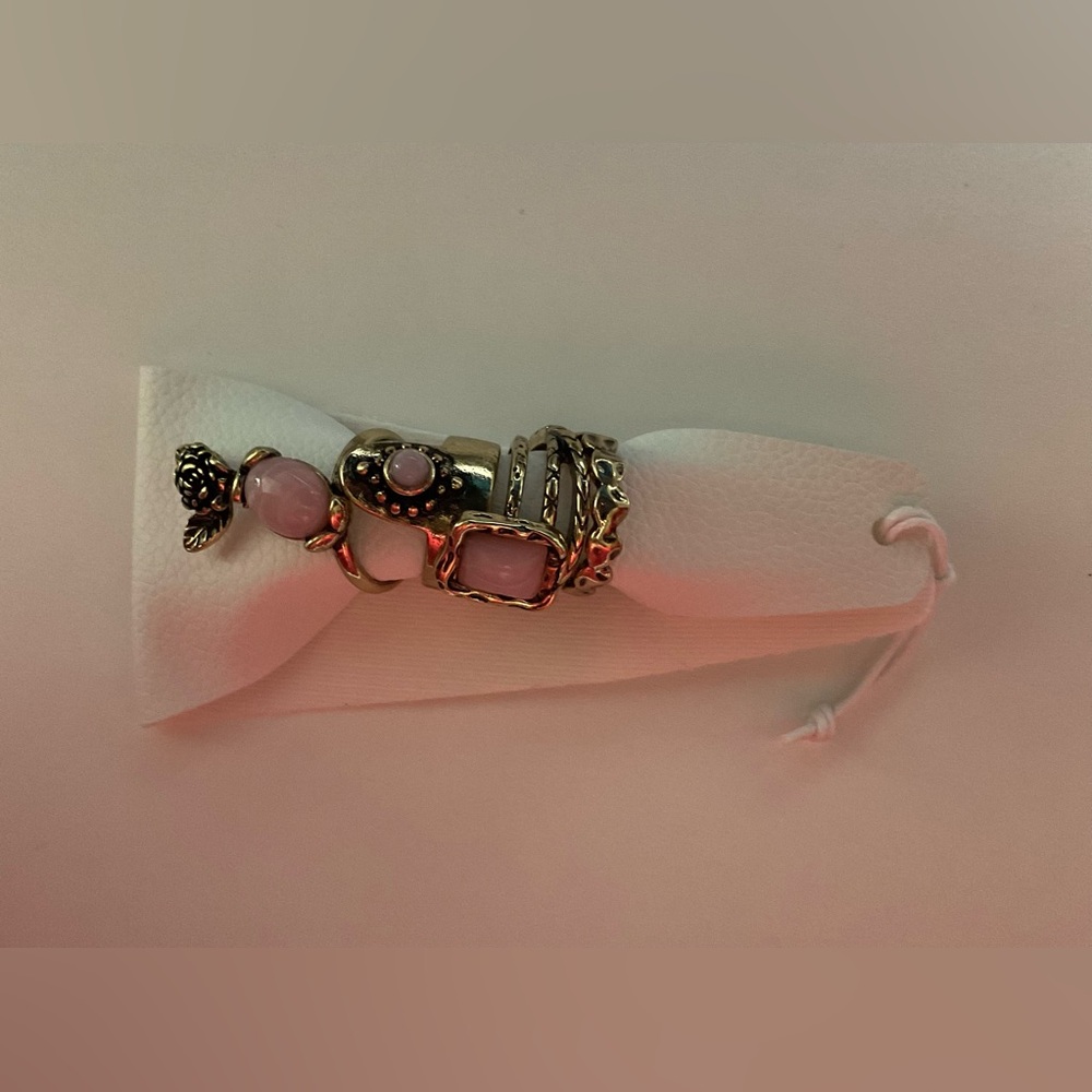 NWT Morning Meadow Ring Set by Free People - Picture 10 of 11